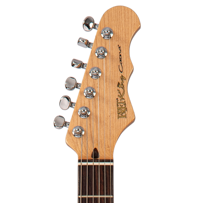 Vintage White Fret-King Corona Custom Electric Guitar