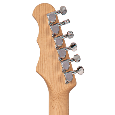 Vintage White Fret-King Corona Custom Electric Guitar