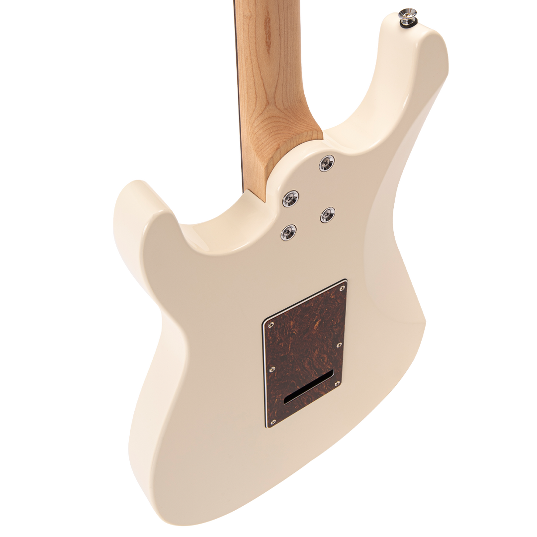 Vintage White Fret-King Corona Custom Electric Guitar
