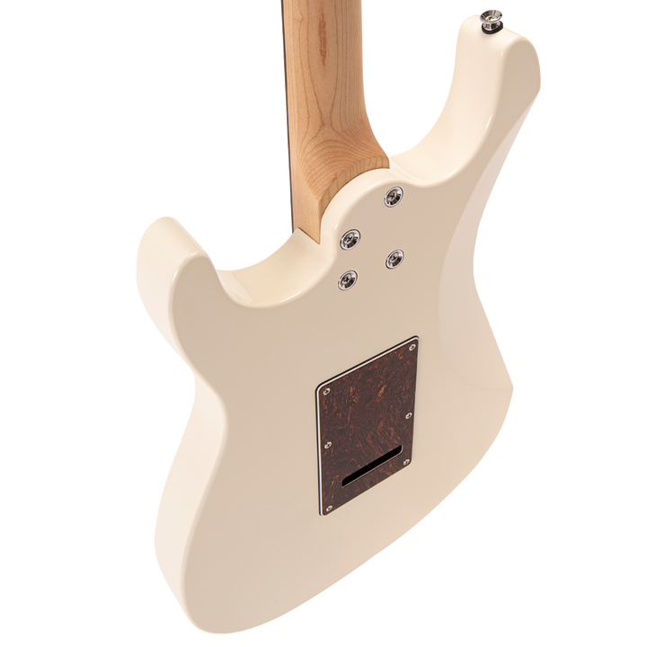 Vintage White Fret-King Corona Custom Electric Guitar