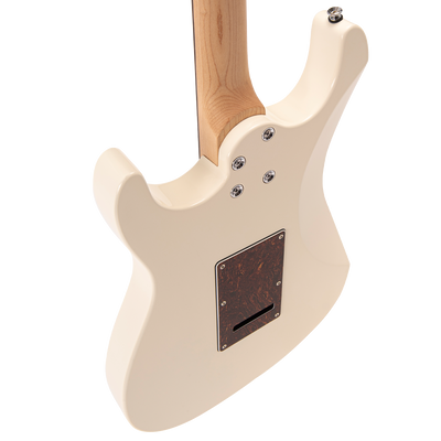 Vintage White Fret-King Corona Custom Electric Guitar