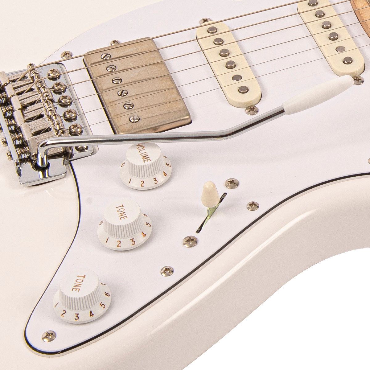 Arctic White Fret-King Corona Classic Electric Guitar