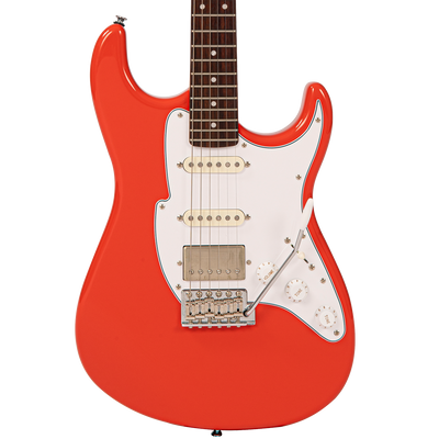 Firenza Red Fret-King Corona Classic Electric Guitar
