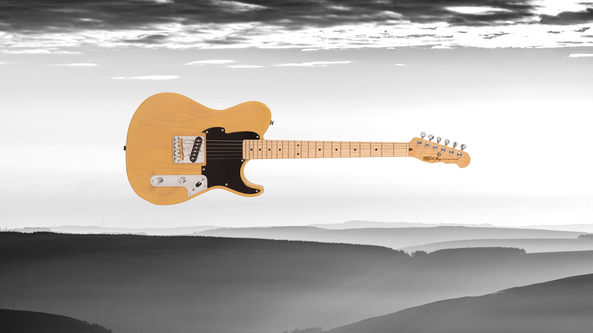 FretKing guitars, professional working instruments designed in the UK