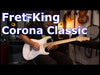 Vintage Sunburst Fret-King Corona Classic Electric Guitar