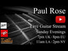Fret-King Eclat Custom Paul Rose Signature Model