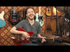 Fret-King Elise Custom with vintage style Vibrato ~ Cherry Red