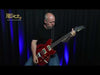 Fret-King Elise Custom with vintage style Vibrato ~ Gloss Black